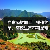 广东膜材加工，操作简单，高效生产不再是难题？（图1）