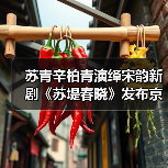 苏青辛柏青演绎宋韵新剧《苏堤春晓》发布京华（图3）