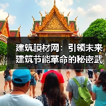 建筑膜材网：引领未来建筑节能革命的秘密武器？
