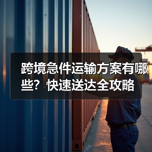 跨境急件运输方案有哪些？快速送达全攻略