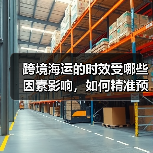跨境海运的时效受哪些因素影响,如何精准预估(国际物流干货知识分享)(图4) 跨境海运的时效受哪些因素影响,如何精准预估(国际物流干货知识分享)(图4)