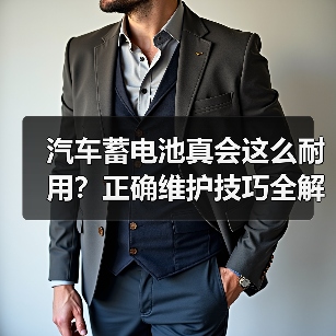 汽车蓄电池真会这么耐用？正确维护技巧全解析