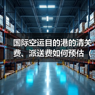 国际空运目的港的清关费、派送费如何预估（避免隐性收费）