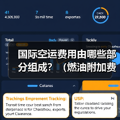 国际空运费用由哪些部分组成？（燃油附加费如何计算）（图2）