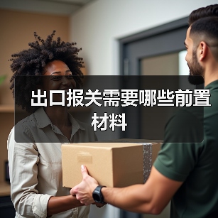 出口报关需要哪些前置材料(图4) 出口报关需要哪些前置材料(图4)