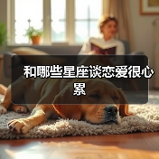 和哪些星座谈恋爱很心累（图3）