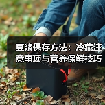 豆浆保存方法:冷藏注意事项与营养保鲜技巧(图2) 豆浆保存方法:冷藏注意事项与营养保鲜技巧(图2)