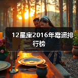 12星座2016年霉运排行榜(图1) 12星座2016年霉运排行榜(图1)