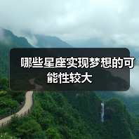 哪些星座实现梦想的可能性较大（图3）