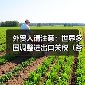 外贸人请注意:世界多国调整进出口关税(各国关税起征点是多少)(图1) 外贸人请注意:世界多国调整进出口关税(各国关税起征点是多少)(图1)
