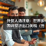 外贸人请注意:世界多国调整进出口关税(各国关税起征点是多少)(图3) 外贸人请注意:世界多国调整进出口关税(各国关税起征点是多少)(图3)