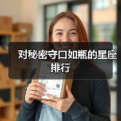 对秘密守口如瓶的星座排行