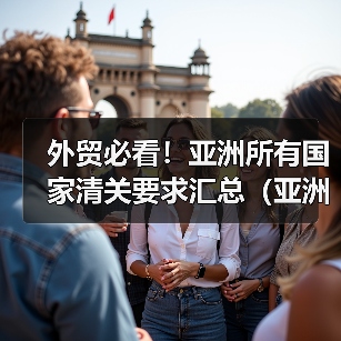 外贸必看！亚洲所有国家清关要求汇总（亚洲各国海关清关要求）（图1）