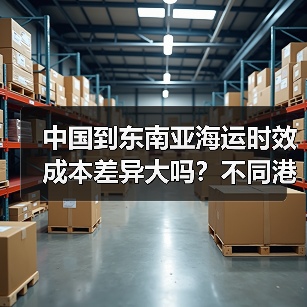 中国到东南亚海运时效成本差异大吗?不同港口怎么选(图4) 中国到东南亚海运时效成本差异大吗?不同港口怎么选(图4)
