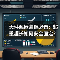 大件海运装柜必看:超重超长如何安全固定?风险防控全攻略(图2) 大件海运装柜必看:超重超长如何安全固定?风险防控全攻略(图2)