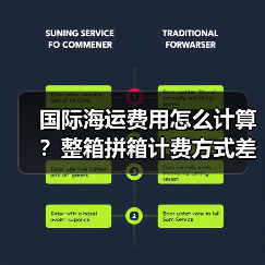 国际海运费用怎么计算？整箱拼箱计费方式差异对比