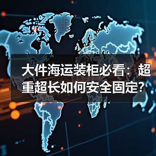 大件海运装柜必看:超重超长如何安全固定?风险防控全攻略(图1) 大件海运装柜必看:超重超长如何安全固定?风险防控全攻略(图1)
