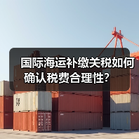 国际海运补缴关税如何确认税费合理性？（图4）