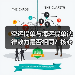 空运提单与海运提单法律效力是否相同?核心差异解析(图1) 空运提单与海运提单法律效力是否相同?核心差异解析(图1)