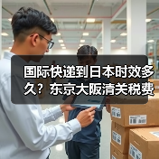 国际快递到日本时效多久？东京大阪清关税费全解析