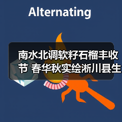 南水北调软籽石榴丰收节 春华秋实绘淅川县生态致富美景（图1）