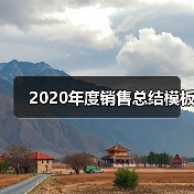 2020年度销售总结模板(图2) 2020年度销售总结模板(图2)