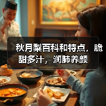 秋月梨百科和特点，脆甜多汁，润肺养颜（图4）