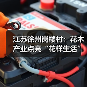 江苏徐州岗楼村：花木产业点亮“花样生活”