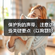 保护狗的声带,注意这些关键要点(以狗割好声带的注意事项及指南)(图4) 保护狗的声带,注意这些关键要点(以狗割好声带的注意事项及指南)(图4)