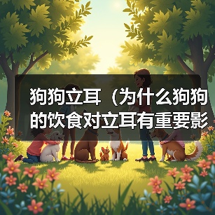 狗狗立耳(为什么狗狗的饮食对立耳有重要影响?)(图4) 狗狗立耳(为什么狗狗的饮食对立耳有重要影响?)(图4)