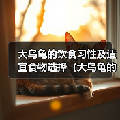 大乌龟的饮食习性及适宜食物选择（大乌龟的食物来源和营养需求解析）（图4）