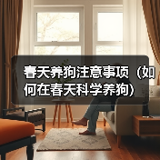 春天养狗注意事项(如何在春天科学养狗)(图2) 春天养狗注意事项(如何在春天科学养狗)(图2)