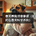 春天养狗注意事项(如何在春天科学养狗)(图4) 春天养狗注意事项(如何在春天科学养狗)(图4)