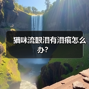 猫咪流眼泪有泪痕怎么办？（图2）