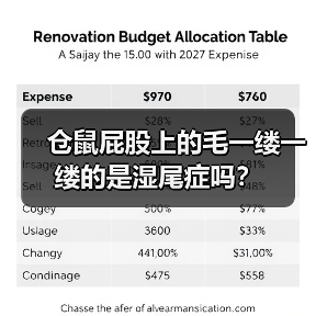 仓鼠屁股上的毛一缕一缕的是湿尾症吗？
