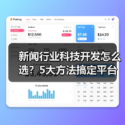 新闻行业科技开发怎么选?5大方法搞定平台选择(图4) 新闻行业科技开发怎么选?5大方法搞定平台选择(图4)