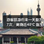 游客旅游归来一天腹泻7次，高烧近40℃ 医生提醒：出游时警惕“病从口入” 来源：互联网 2026-06-23（图3）