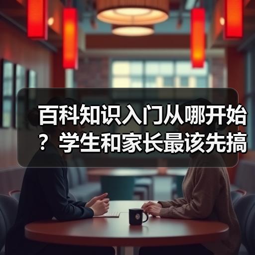 百科知识入门从哪开始？学生和家长最该先搞懂的5个基础问题