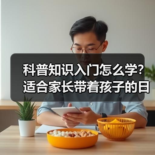 科普知识入门怎么学？适合家长带着孩子的日常启蒙方法